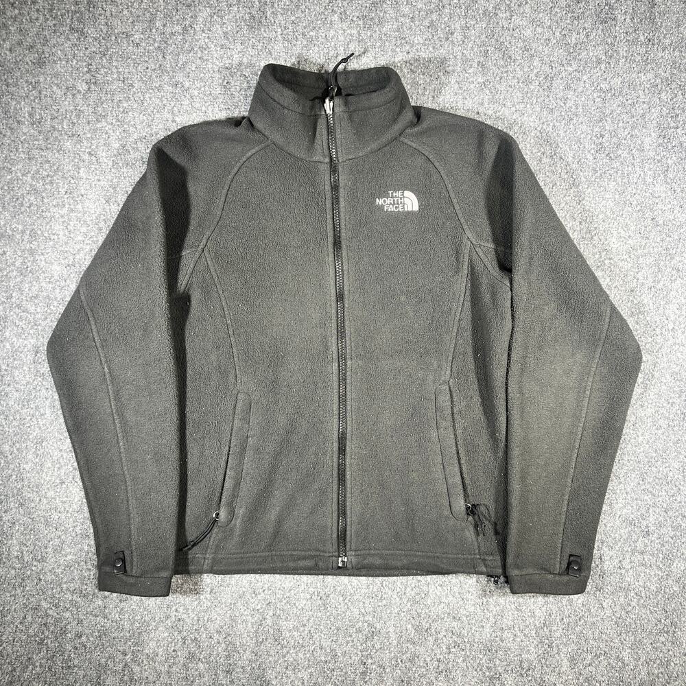 North Face Women's Small Petite Black Fleece Jacket